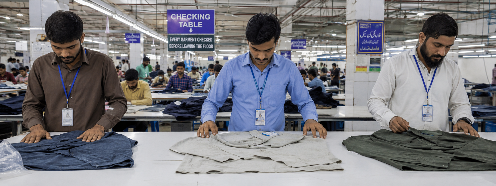 SYED GARMENTS Quality check