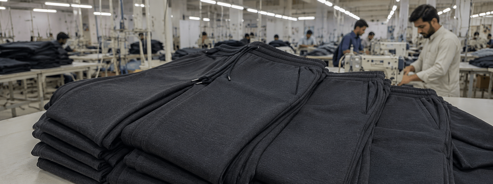 SYED GARMENTS Trousers in production